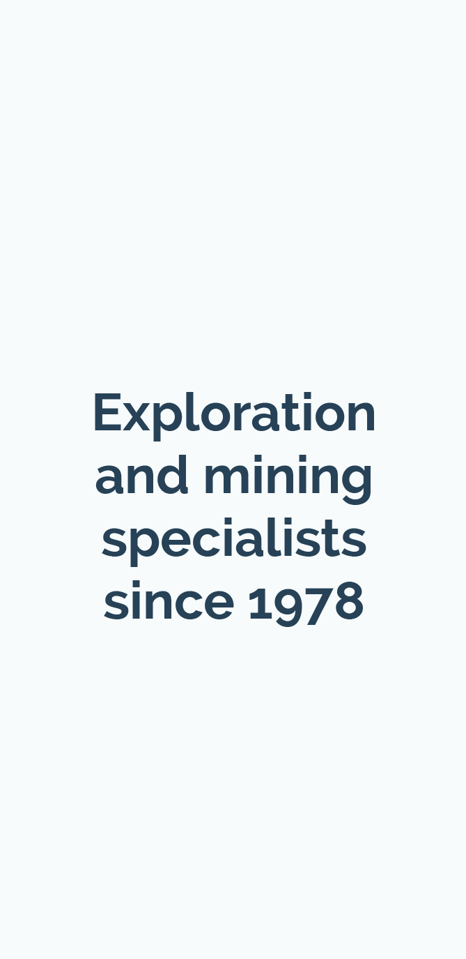Geological and Mining Consultants Since 1978